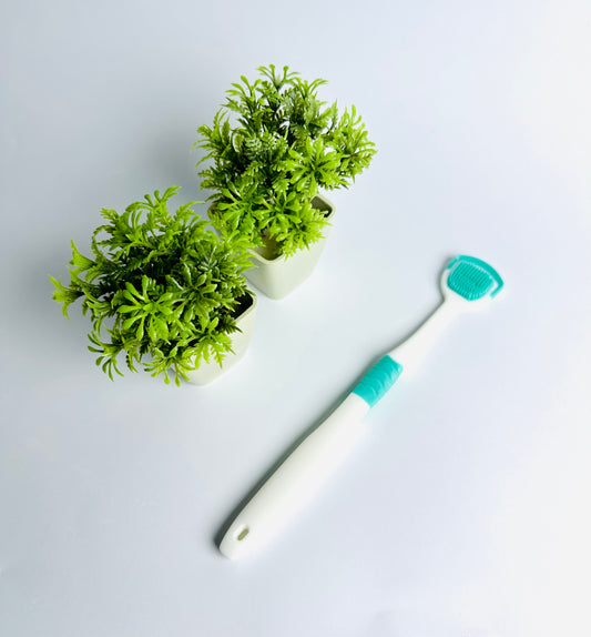 Oral Here Premium Tongue Cleaner – Fresh Breath & Oral Care (Random Color)